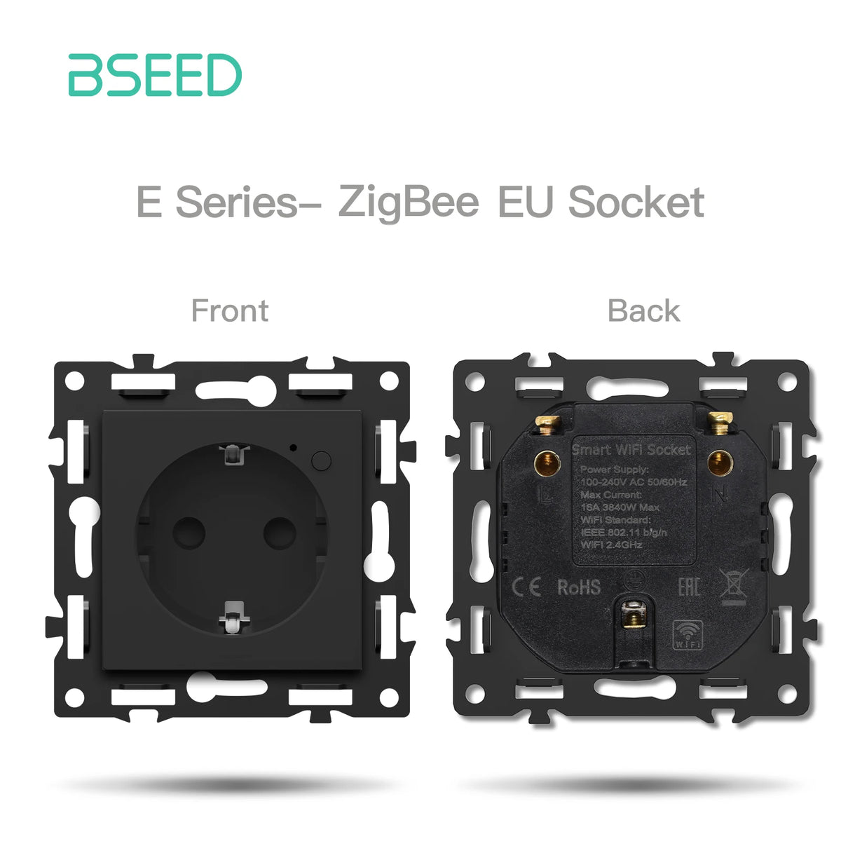 Termostato Smart Zigbee BSEED – Riscaldamento a Pavimento, Caldaia o Acqua – Controllo App Tuya/Alexa/Google Home, Schermo LED Touch