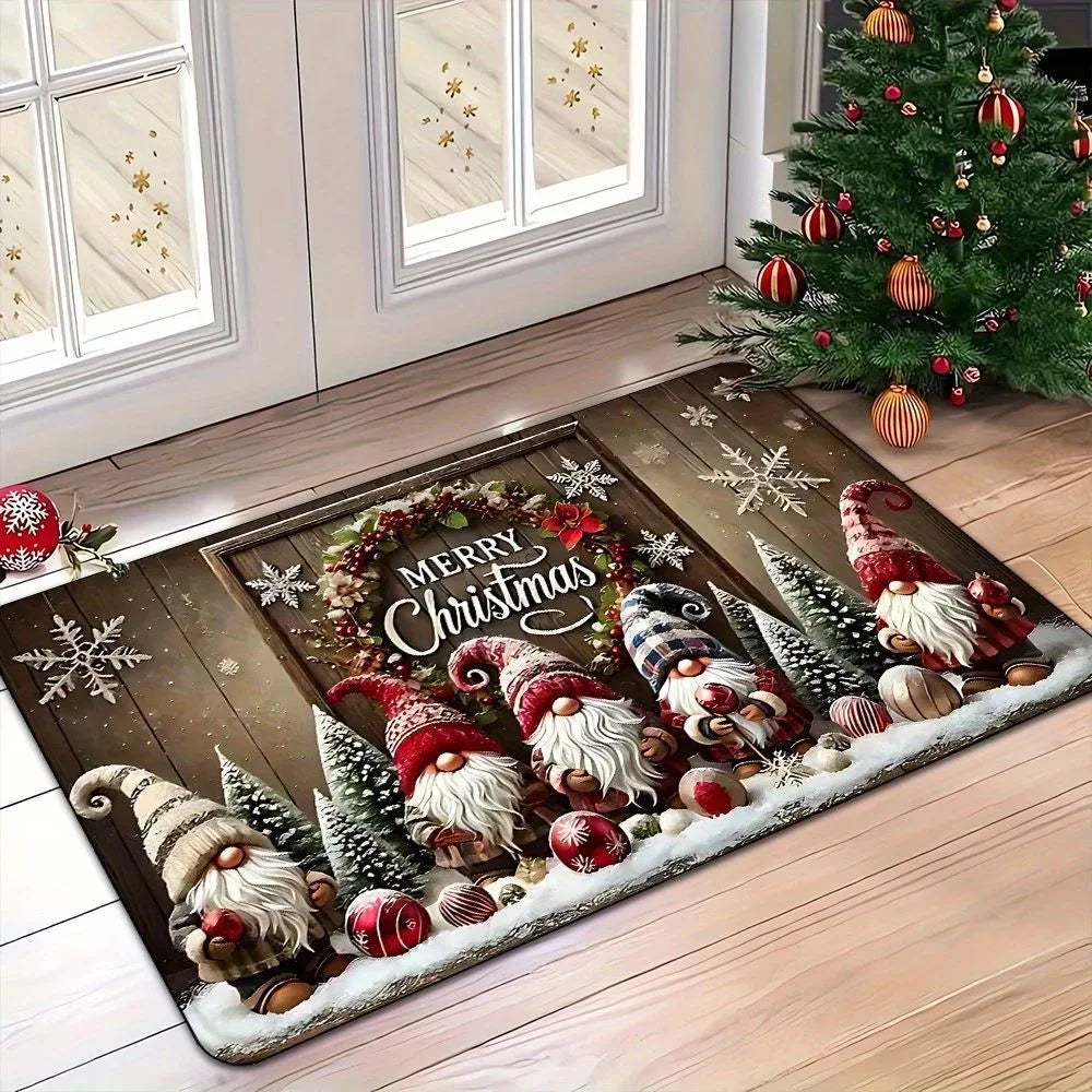 Zerbino natalizio 40×60 cm con grafiche festive