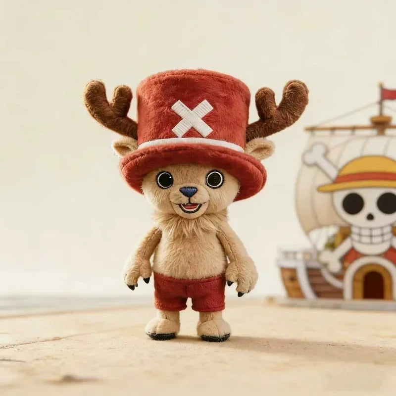 One Piece – Peluche Tony Tony Chopper 26cm | Pupazzo Anime da Collezione, Idea Regalo