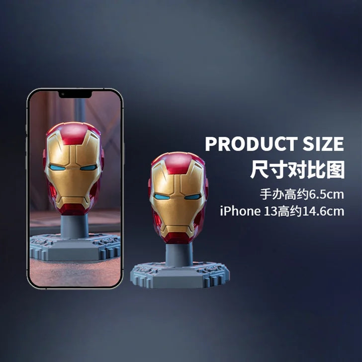 Iron Man – Casco/Maschera 9 Stili | War Machine, MK16, MK42, MK85 | Modello da Assemblare, Idea Regalo
