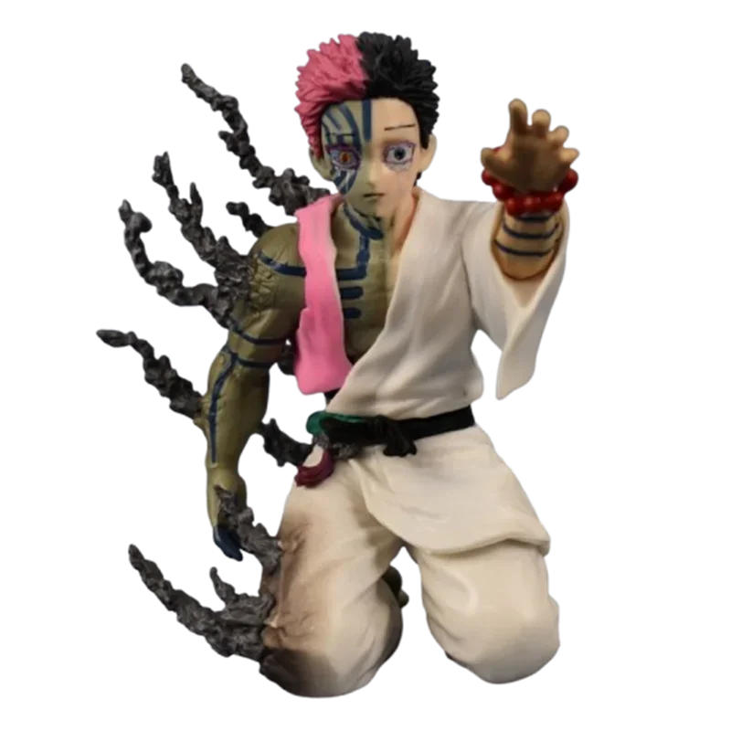 Demon Slayer – Figura Akaza (Luna Superiore Tre) in Posa Inginocchiata | Final Confession Ver. | Da Scrivania