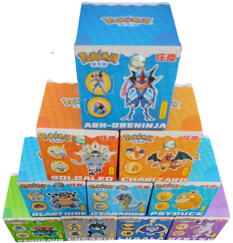 Action Figure Pokémon – Pikachu, Gengar, Dragonite, Snorlax e altri | Modello Pocket Monsters in PVC