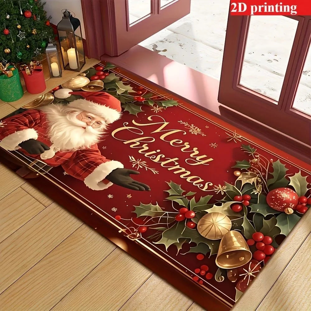 Zerbino natalizio 40×60 cm con grafiche festive