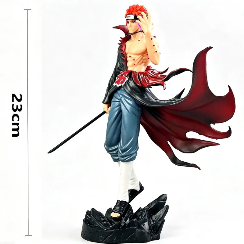 Action Figure Pain Akatsuki – Naruto Shippuden | Versione Mantello Rosso in PVC 23cm