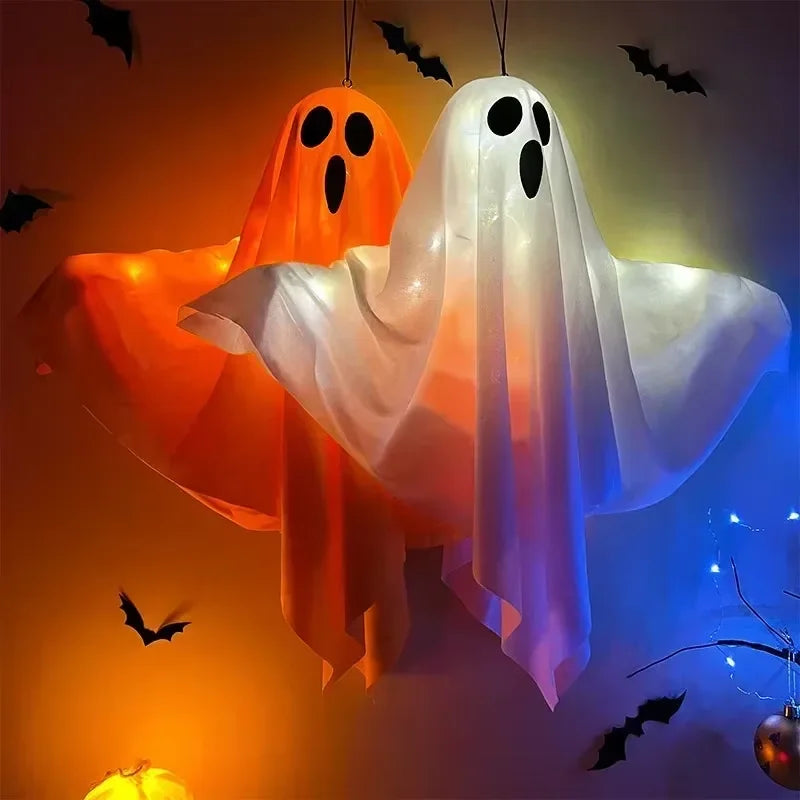 Fantasma luminoso sospeso per Halloween