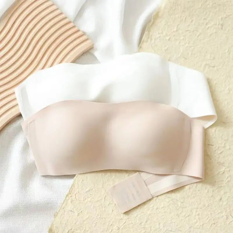 Reggiseno Tubo Senza Spalline Seamless – Push Up Invisibile, Antiscivolo, Senza Ferretto | Lingerie Donna