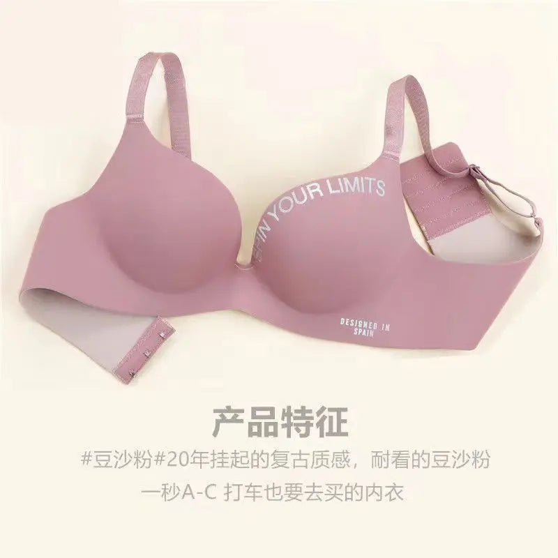 Reggiseno Senza Ferretto Donna – Bralette Push-Up Senza Cuciture, Coppa 3/4, Lingerie Comoda e Sensuale