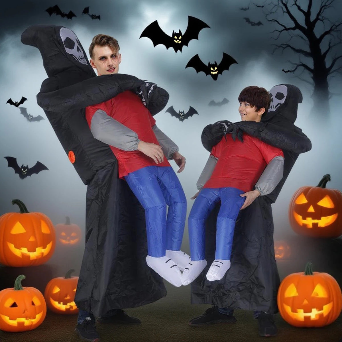 Costume gonfiabile Mietitore per adulti e ragazzi