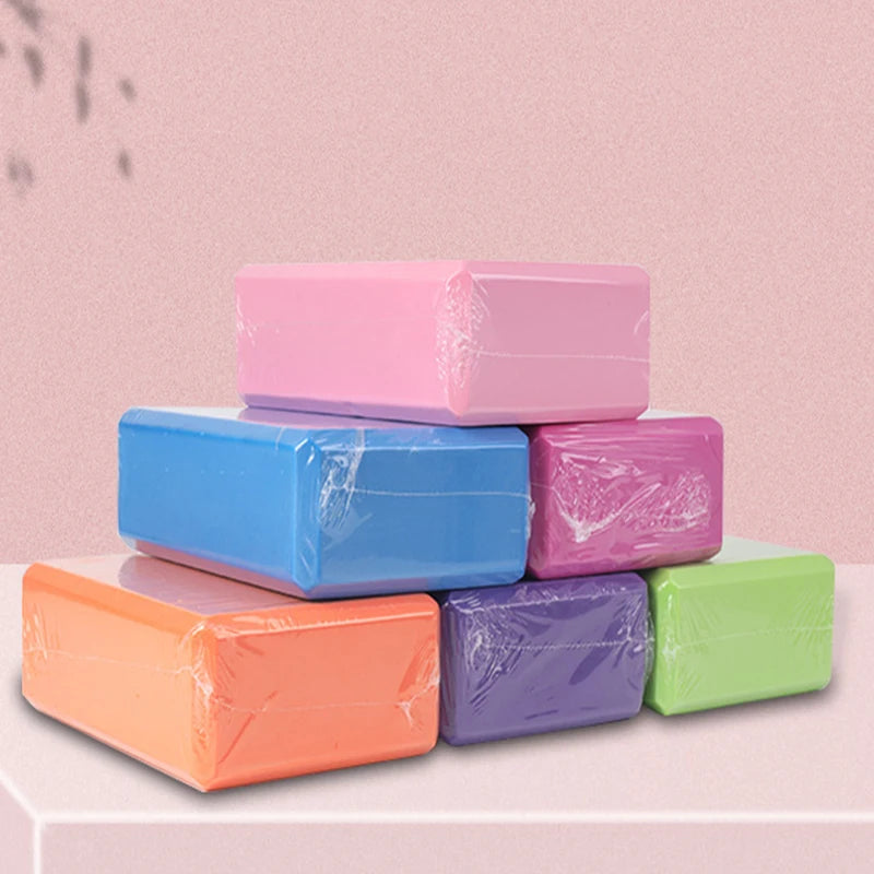 Blocco Yoga EVA ad Alta Densità – Mattoncino Pilates per Stretching, Ginnastica e Tonificazione, 9 Colori Disponibili