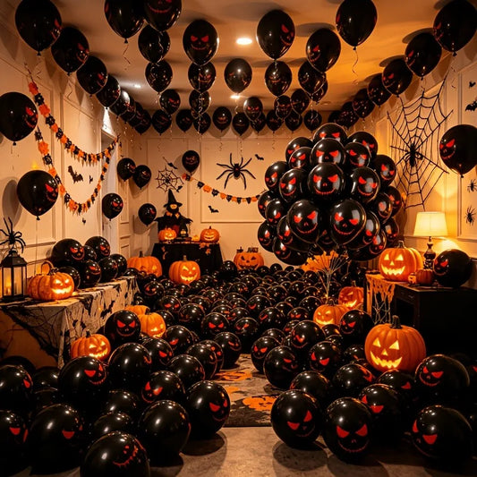 Palloncini Halloween con faccia horror