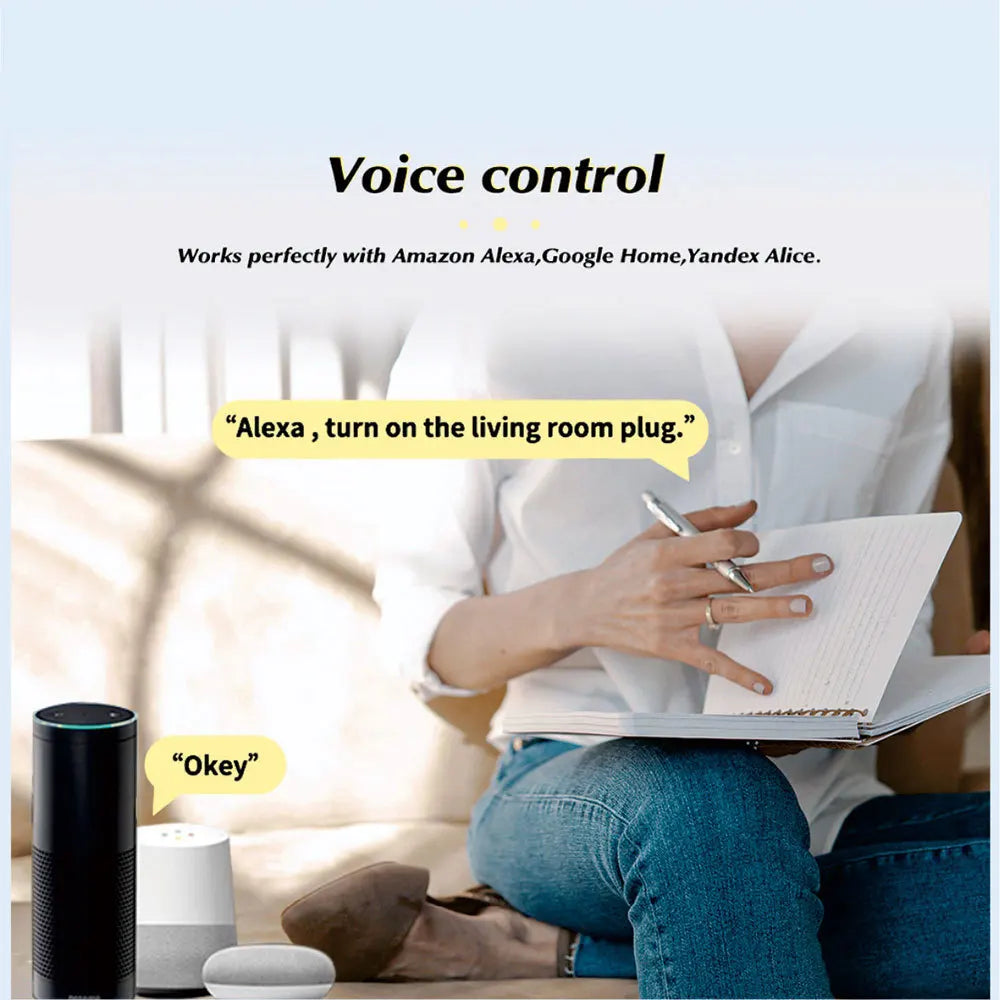 Presa Intelligente WiFi EU 16A/20A – Monitor Consumi, Timer, Compatibile Alexa, Google Home, Tuya