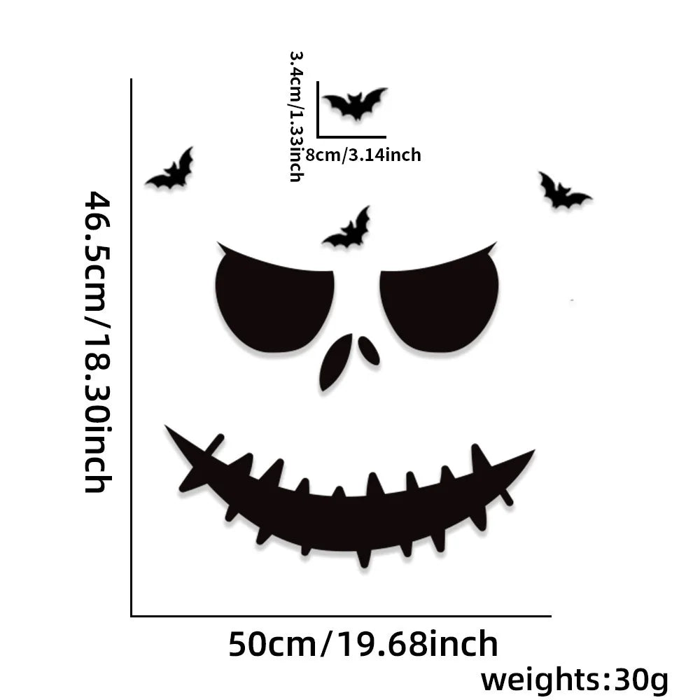 Adesivi Halloween per porte e finestre