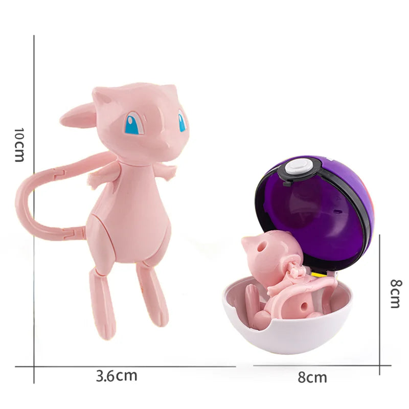 Action Figure Pokémon – Pikachu, Gengar, Dragonite, Snorlax e altri | Modello Pocket Monsters in PVC