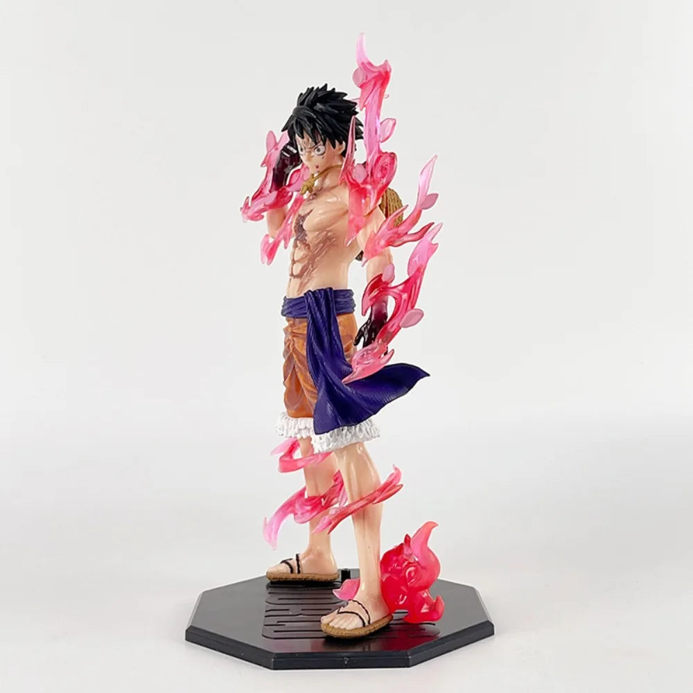 Action Figure Luffy – One Piece | Statua Artigianale Postura In Piedi 24cm da Collezione