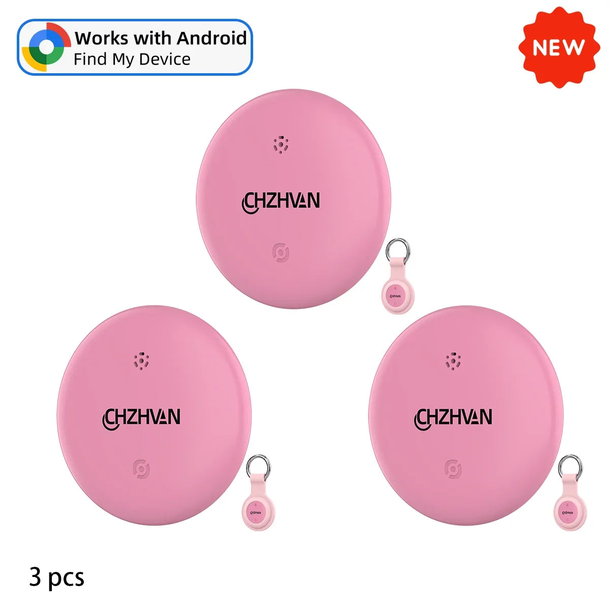 Mini Tracker Bluetooth per Android – Localizzatore Smart per Chiavi, Borsa e Bagagli, Compatibile con Google Find Hub