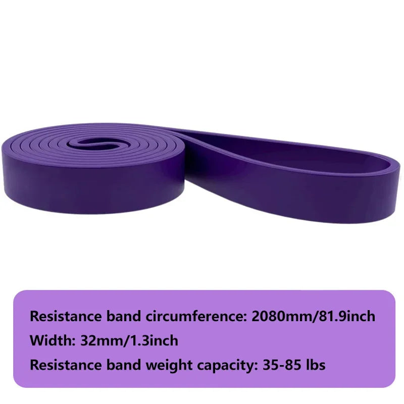 Elastico Fitness in Lattice TPE per Allenamento – Banda di Resistenza per Pull-Up, Rinforzo Muscolare e Stretching