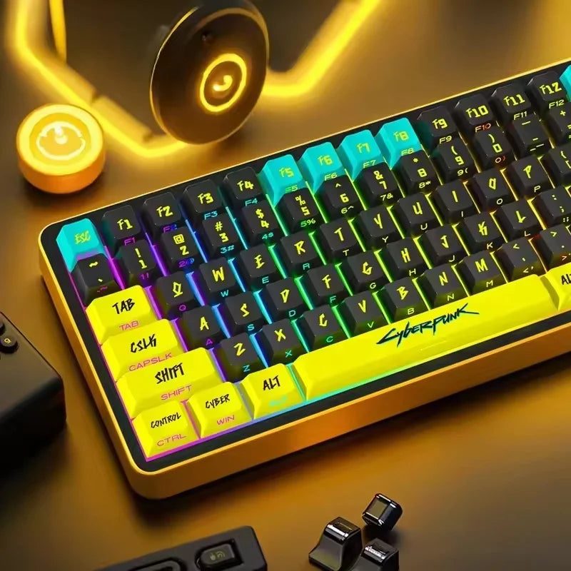 Set 129 keycaps Cyberpunk PBT profilo Cherry