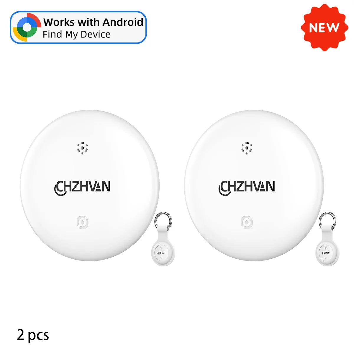 Mini Tracker Bluetooth per Android – Localizzatore Smart per Chiavi, Borsa e Bagagli, Compatibile con Google Find Hub