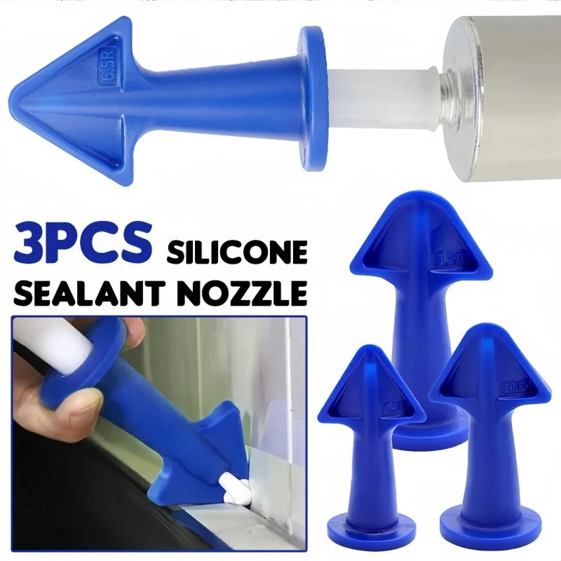 Kit Spatole per Silicone 5 in 1 – Raschietto, Finitore e Rimozione Silicone per Bagno, Cucina, Pavimenti e Finestre