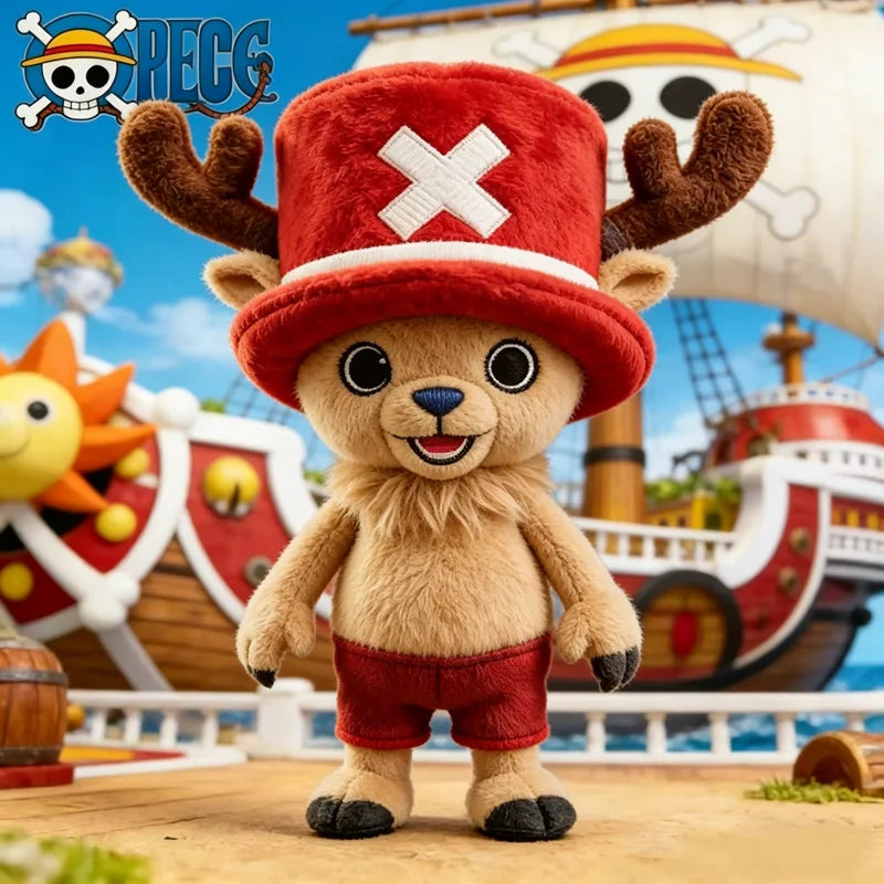 One Piece – Peluche Tony Tony Chopper 26cm | Pupazzo Anime da Collezione, Idea Regalo