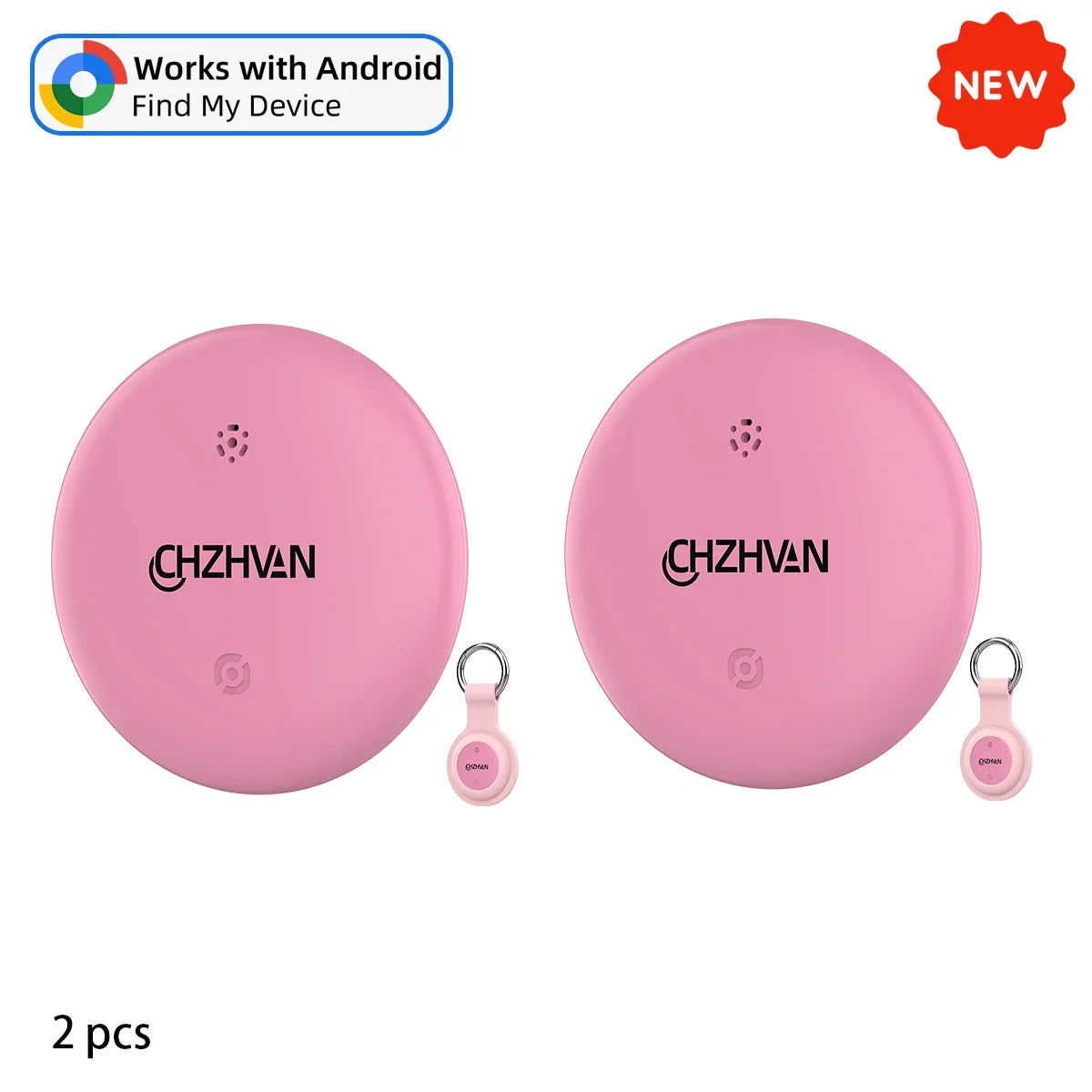 Mini Tracker Bluetooth per Android – Localizzatore Smart per Chiavi, Borsa e Bagagli, Compatibile con Google Find Hub
