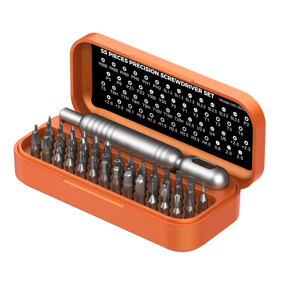 Kit Cacciaviti di Precisione 55 in 1 Magnetici – Riparazione Elettronica, Telefono, Laptop, Orologi, Fai da Te