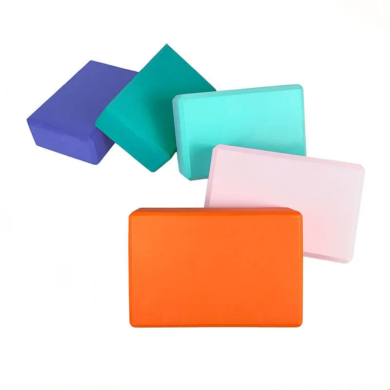 Blocco Yoga EVA ad Alta Densità – Mattoncino Pilates per Stretching, Ginnastica e Tonificazione, 9 Colori Disponibili