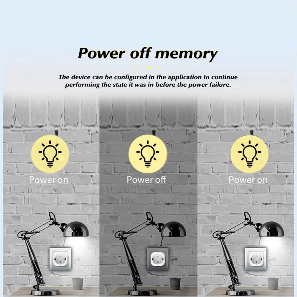 Presa Intelligente WiFi EU 16A/20A – Monitor Consumi, Timer, Compatibile Alexa, Google Home, Tuya