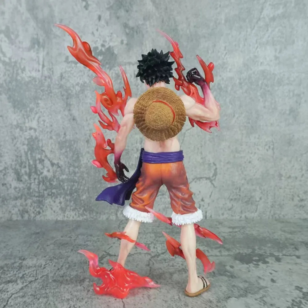 Action Figure Luffy – One Piece | Statua Artigianale Postura In Piedi 24cm da Collezione