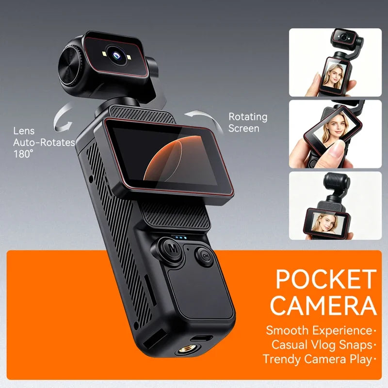 Fotocamera gimbal Lenovo 4K portatile