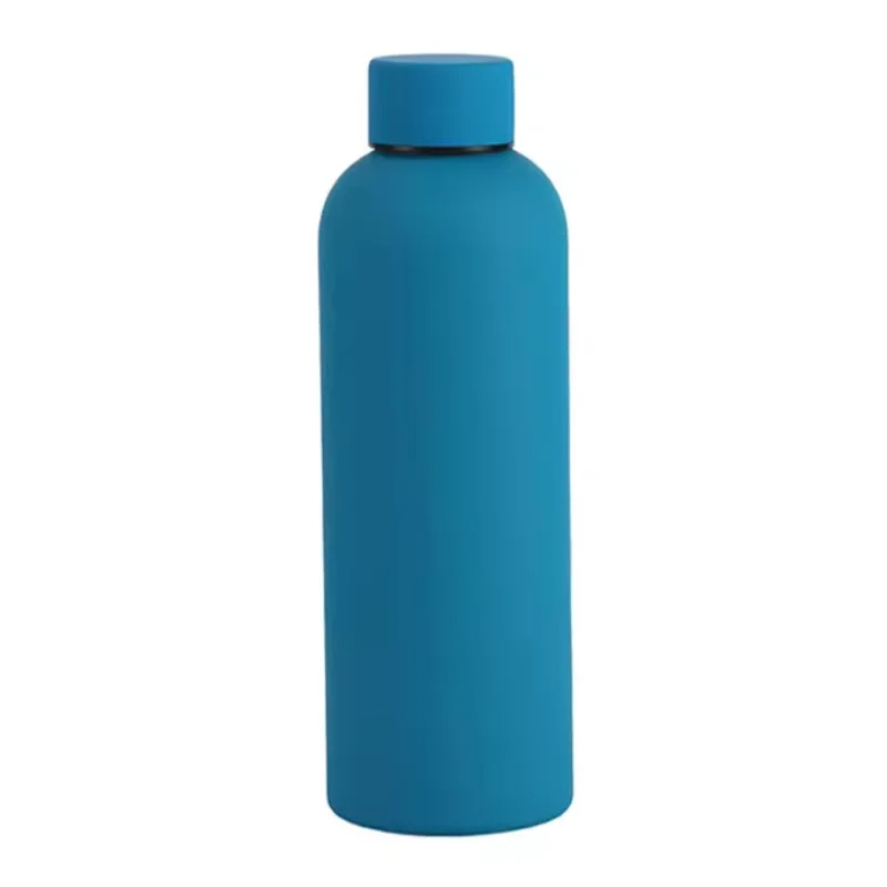Borraccia Termica 500 ml in Acciaio Inox – Doppia Parete, Antispruzzo, per Sport, Palestra e Viaggi