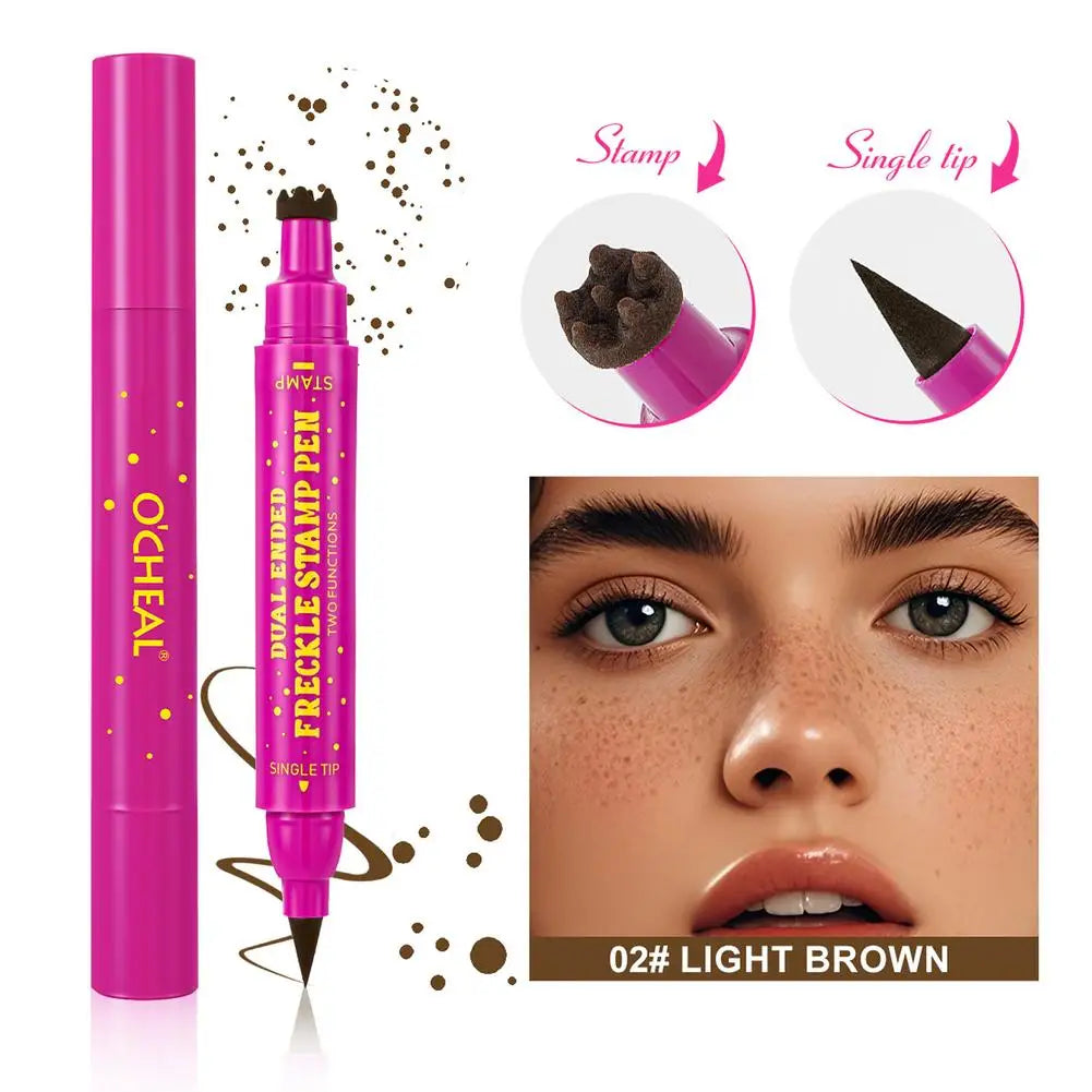 Penna Freckle Doppia Waterproof – Eyeliner e Stampo Lentiggini per un Look Naturale Duraturo