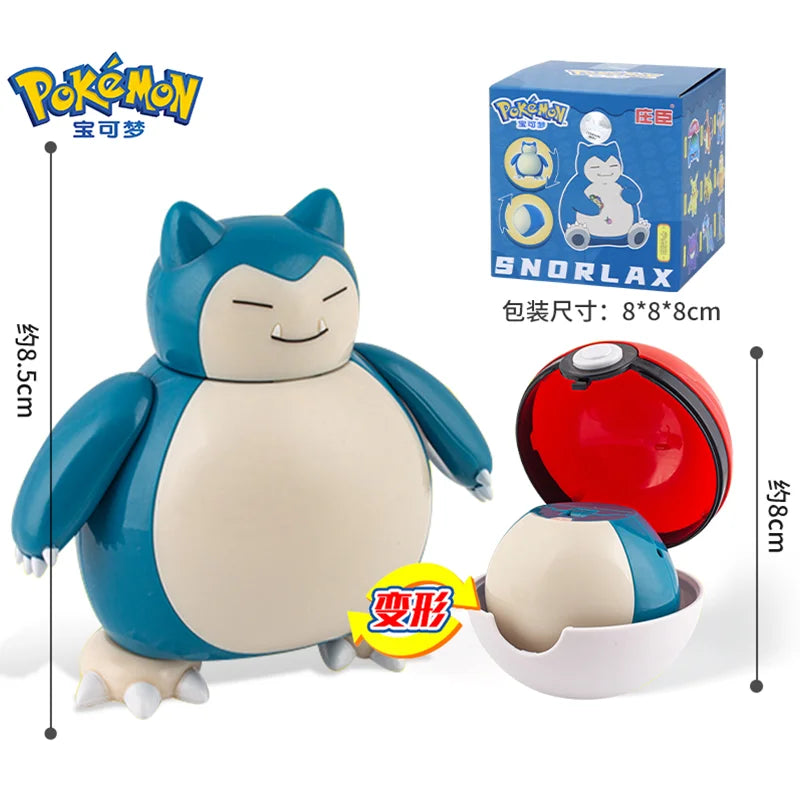 Action Figure Pokémon – Pikachu, Gengar, Dragonite, Snorlax e altri | Modello Pocket Monsters in PVC