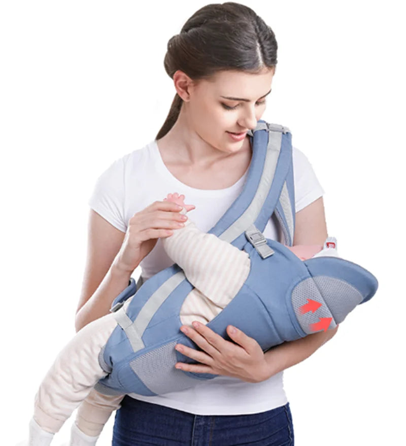 Marsupio Ergonomico Neonato – Porta Bambino Ergonomico con Supporto Anca