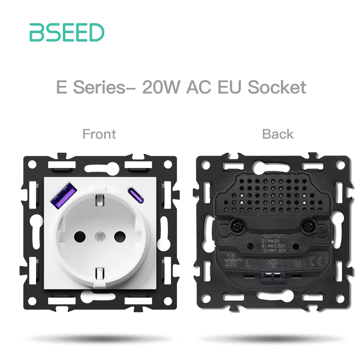 Termostato Smart Zigbee BSEED – Riscaldamento a Pavimento, Caldaia o Acqua – Controllo App Tuya/Alexa/Google Home, Schermo LED Touch
