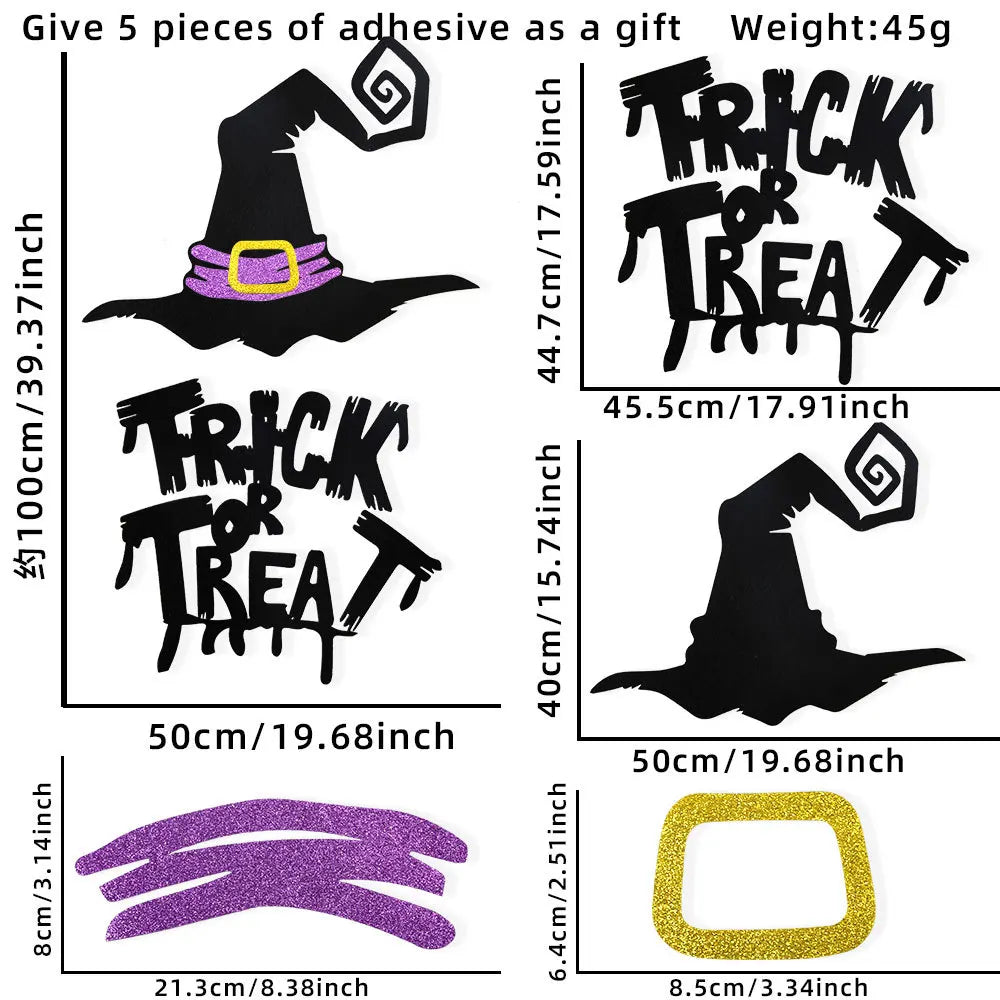 Adesivi Halloween per porte e finestre