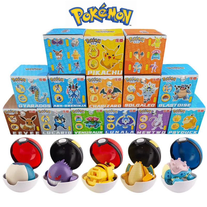 Action Figure Pokémon – Pikachu, Gengar, Dragonite, Snorlax e altri | Modello Pocket Monsters in PVC
