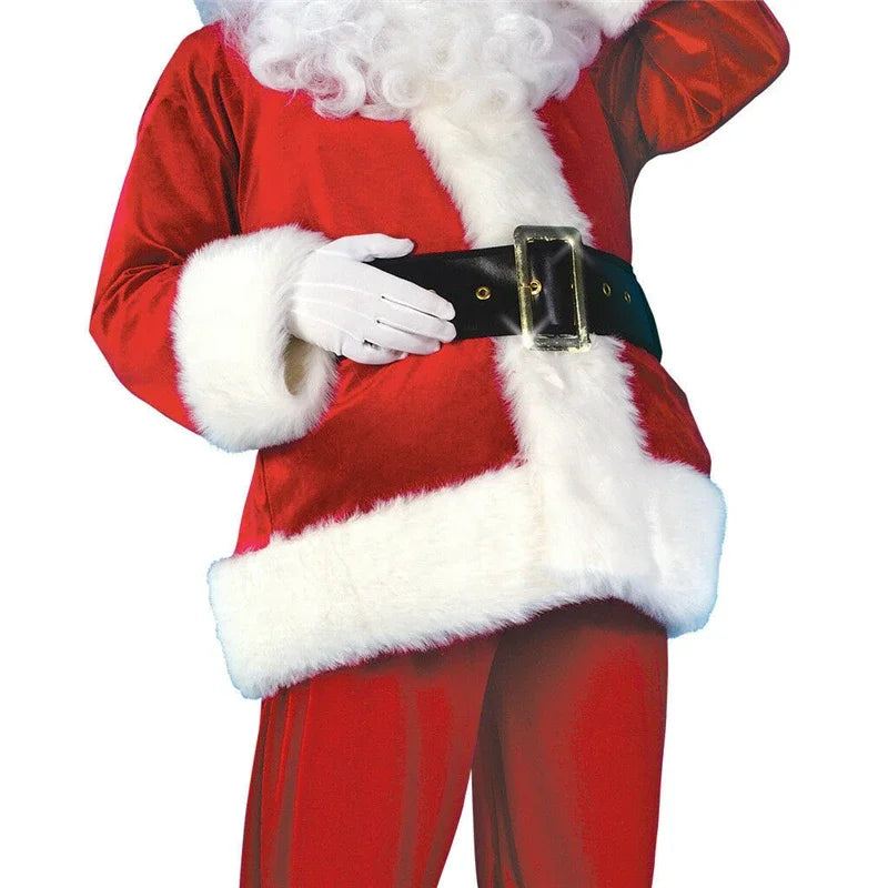 Costume completo da Babbo Natale per adulti