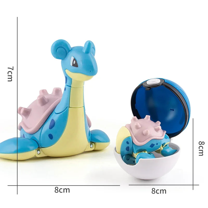 Action Figure Pokémon – Pikachu, Gengar, Dragonite, Snorlax e altri | Modello Pocket Monsters in PVC