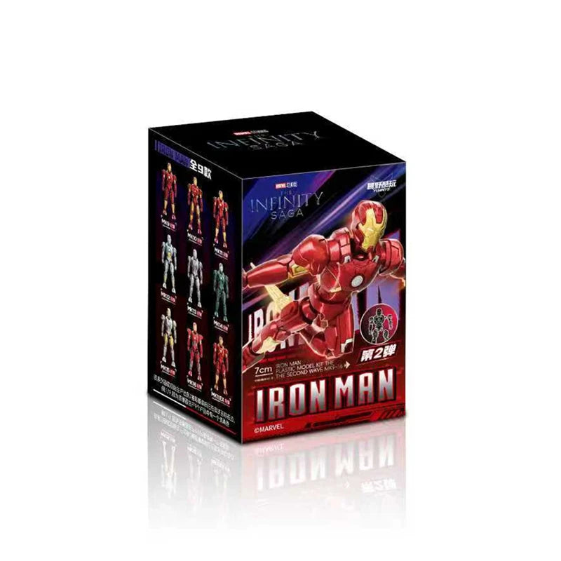 Iron Man – Casco/Maschera 9 Stili | War Machine, MK16, MK42, MK85 | Modello da Assemblare, Idea Regalo