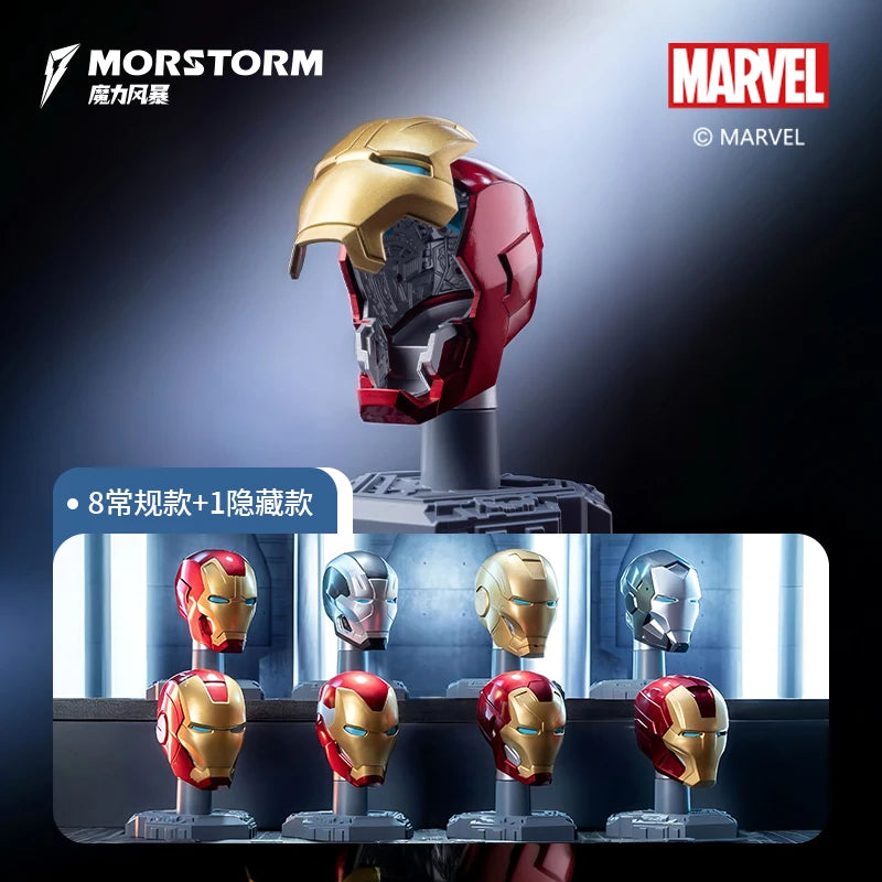 Iron Man – Casco/Maschera 9 Stili | War Machine, MK16, MK42, MK85 | Modello da Assemblare, Idea Regalo