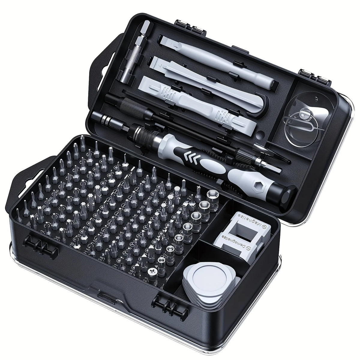 Kit Cacciaviti 115 in 1 Professionale – Riparazione Telefono, Computer, Orologi, Console e Occhiali