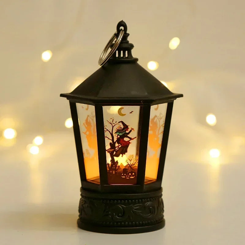 Lanterna LED Halloween retrò da appendere