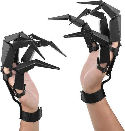 Dita scheletriche articolate per Halloween