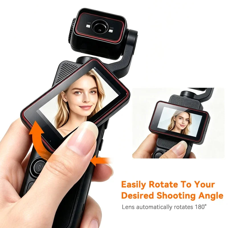 Fotocamera gimbal Lenovo 4K portatile