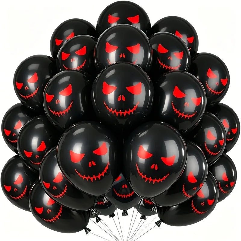 Palloncini Halloween con faccia horror