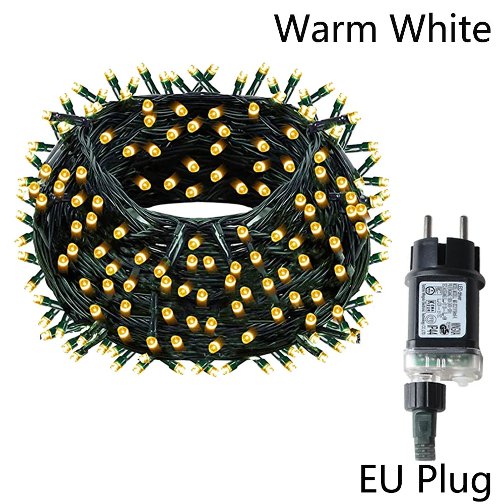Catena luminosa LED da esterno per feste