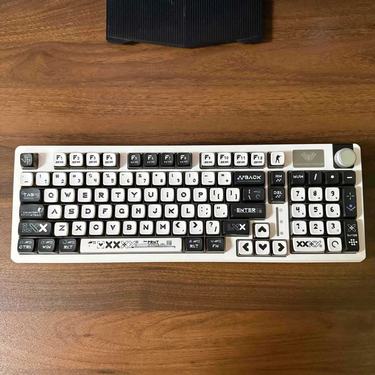 Keycaps Pudding traslucidi 4 lati per tastiere meccaniche