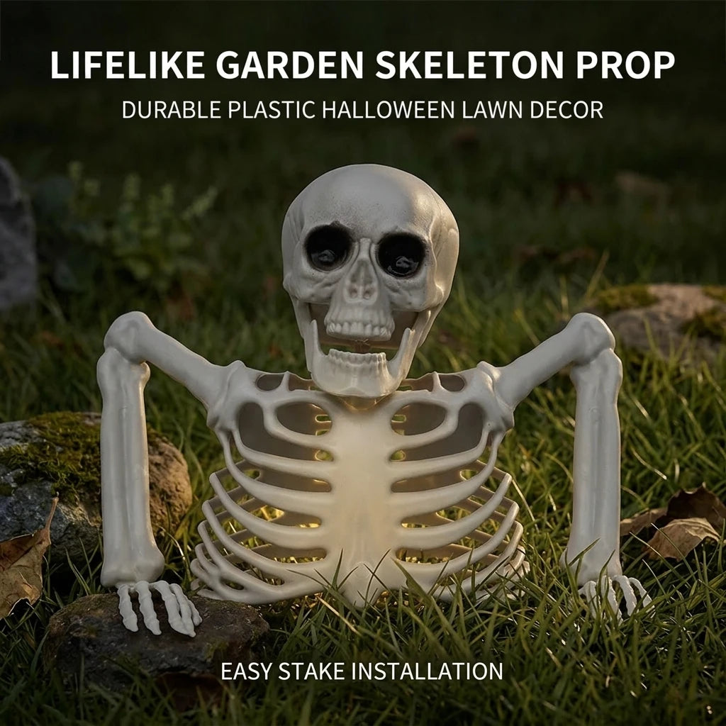 Scheletro realistico Halloween con articolazioni mobili