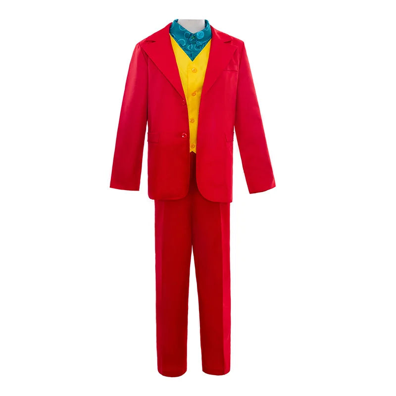 Costume Joker Arthur Fleck con opzione parrucca verde